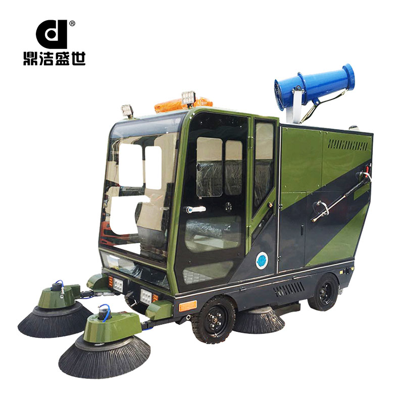 鼎潔盛世DJ2300GYWP電動掃地車使用安裝視頻