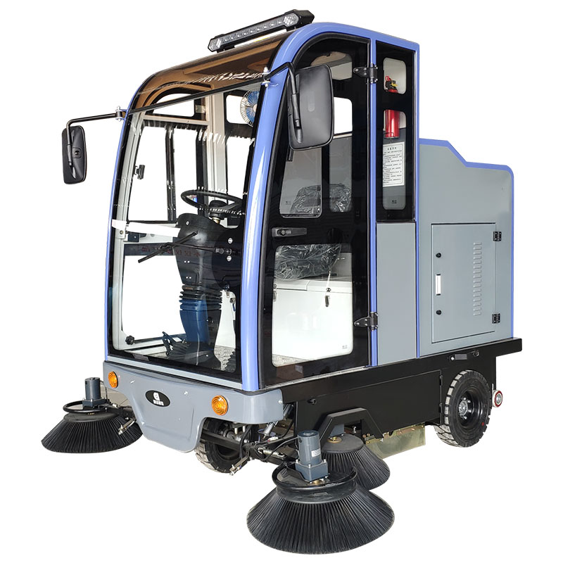 鼎潔盛世DJ2210電動掃地車使用效果視頻