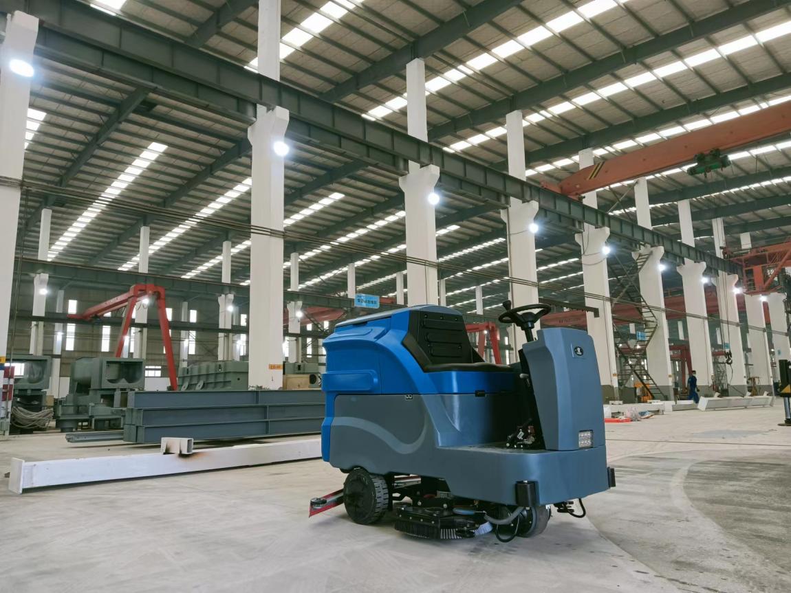 青島達(dá)能工廠購(gòu)買(mǎi)鼎潔DJ1050Y洗地機(jī)