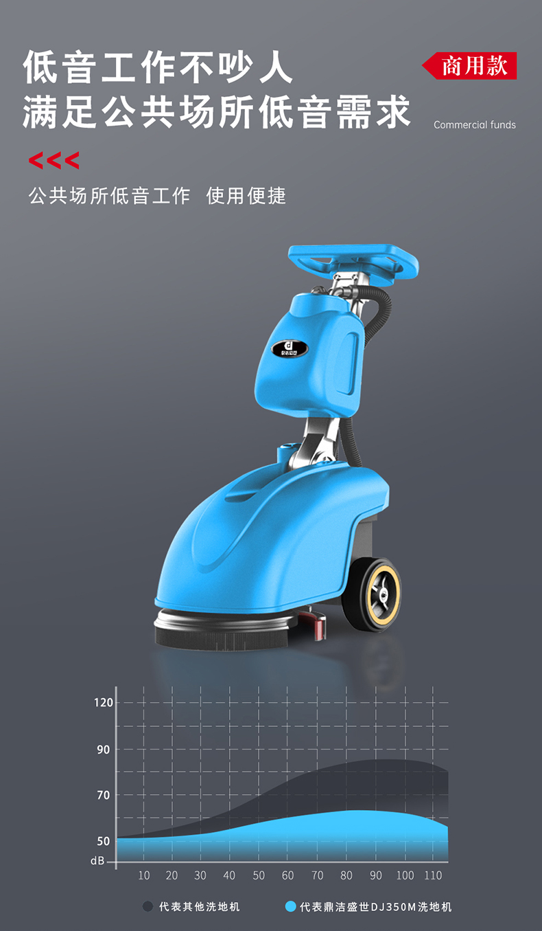 鼎潔盛世手推折疊洗地機 DJ3503